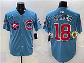 Men's Chicago Cubs #18 Shota Imanaga Blue 2025 Tokyo Series 2nd Alternate Limited Stitched Jersey,baseball caps,new era cap wholesale,wholesale hats